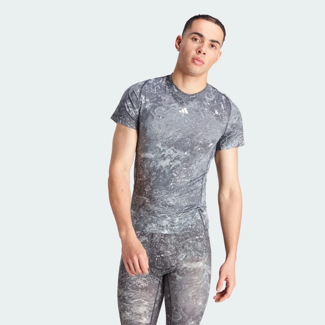 T-shirt adidas Performance Techfit AOP Training IL7344