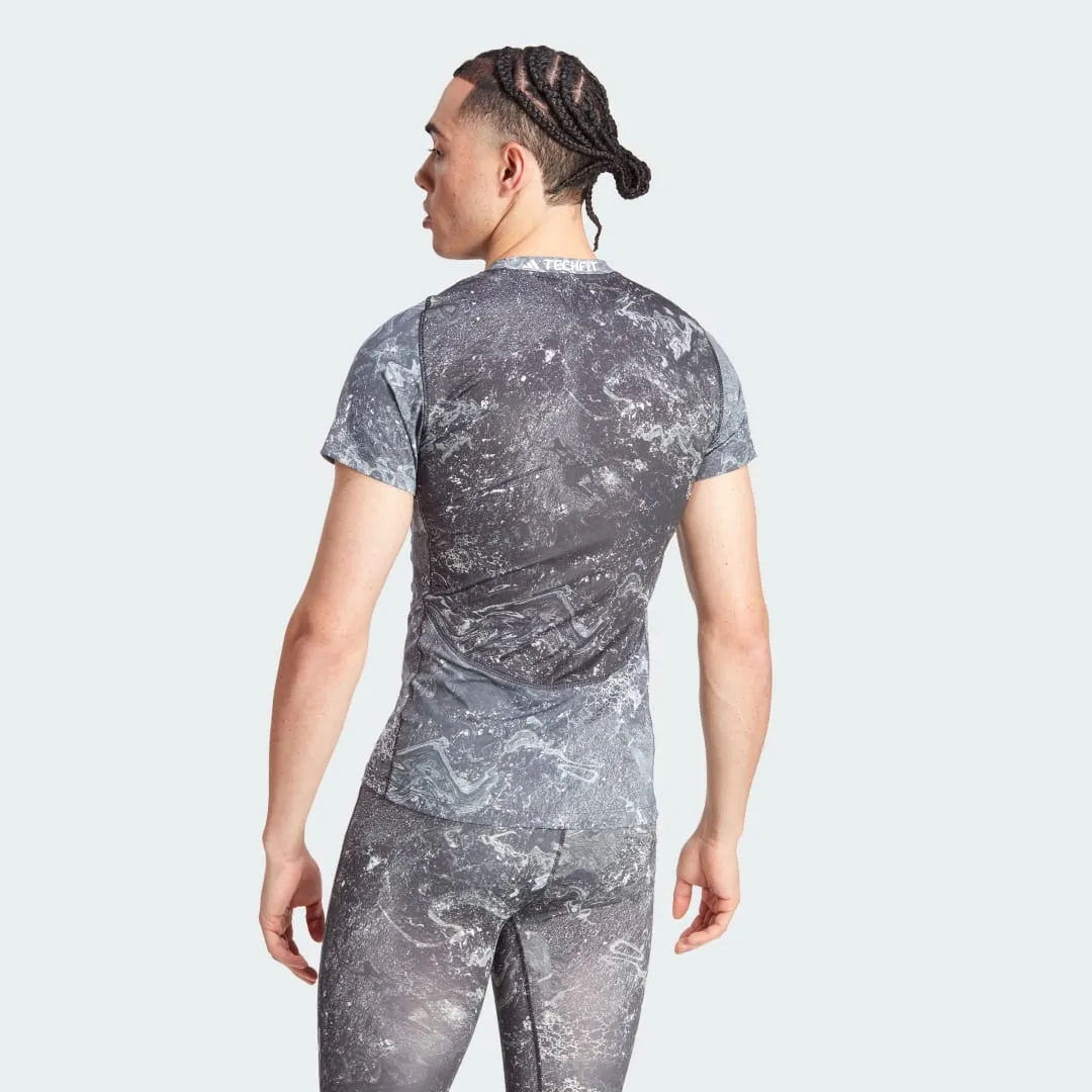 T-shirt adidas Performance Techfit AOP Training IL7344